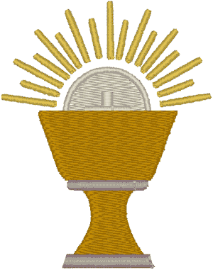 Maundy Thursday Religious Machine Embroidery Design