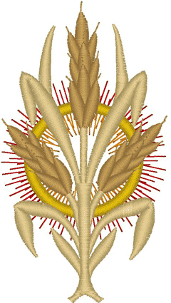 Machine Embroidery Design: Vintage Ecclesiastical Design 512