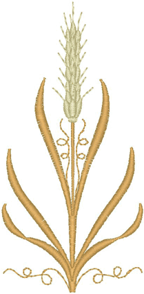 Machine Embroidery Design: Vintage Ecclesiastical Design 280b