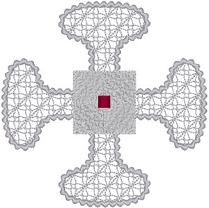 Canterbury Cross Embroidery Design