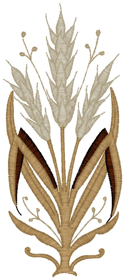 Machine Embroidery Design: Vintage Ecclesiastical Design 921