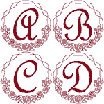 Redwork Alphabets