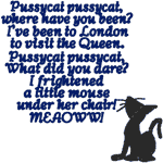 Pussycat Pussycat Embroidery Design