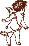 Machine Embroidery Designs: Cherub 4