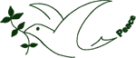 Redwork Peace Dove Embroidery Design