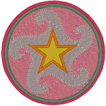 Native American Rosette 3 Embroidery Design