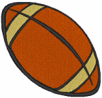 Football Embroidery Design