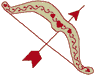 Machine Embroidery Designs: Cupid's Bow
