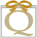 Machine Embroidery Designs: Christmas Gift Alphabet Q