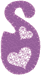 Machine Embroidery Designs: Bellbottom Alphabet S