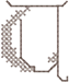 Alphabets Machine Embroidery Designs: Cambridge Alphabet U