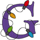 Alphabets Machine Embroidery Designs: Festival of Lights Uppercase G