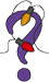 Alphabets Machine Embroidery Designs: Festival of Lights Question Mark