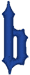 Alphabets Machine Embroidery Designs: Bengal Font Lowercase B