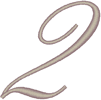 Alphabets Machine Embroidery Designs: Wedding Bliss Font Number 2