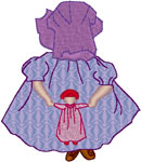 Machine Embroidery Designs: Sunbonnet Sue 5