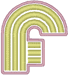 Alphabets Machine Embroidery Designs: Dreamland Alphabet F