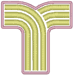 Alphabets Machine Embroidery Designs: Dreamland Alphabet T