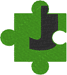 Alphabets Machine Embroidery Designs: Puzzle Alphabet J